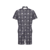 Sun Moon Print Design LKS309 Men's Romper