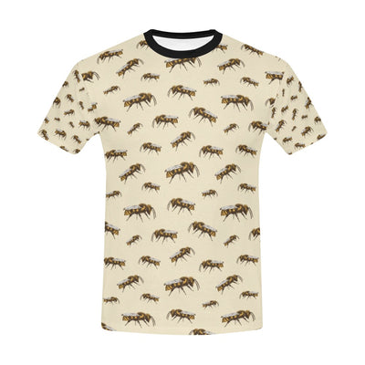 Bee Print Design LKS306 Men's All Over Print T-shirt