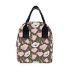 Anemone Pattern Print Design AM011 Insulated Lunch Bag