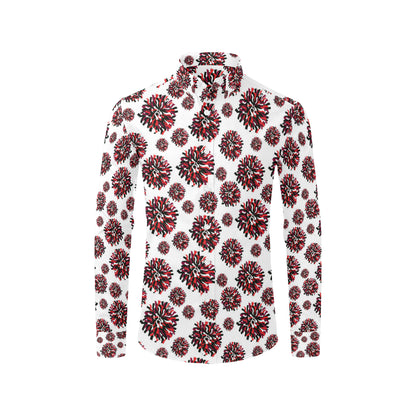 Cheerleader Pattern Print Design 01 Men's Long Sleeve Shirt