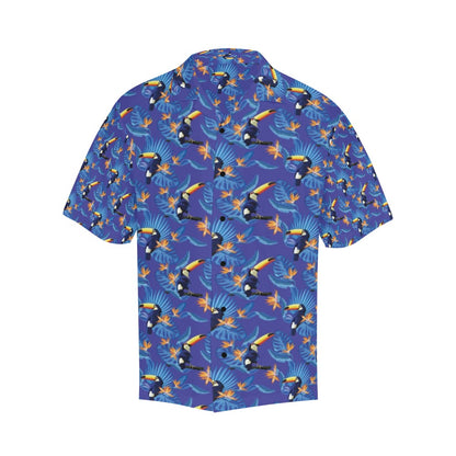 Toucan Print Design LKS306 Men's Hawaiian Shirt