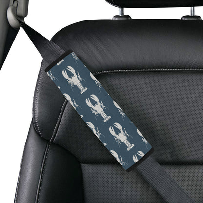 Lobster Pattern Print Design 02 Car Seat Belt Cover
