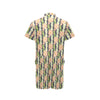 Cactus Pattern Print Design 01 Men's Romper