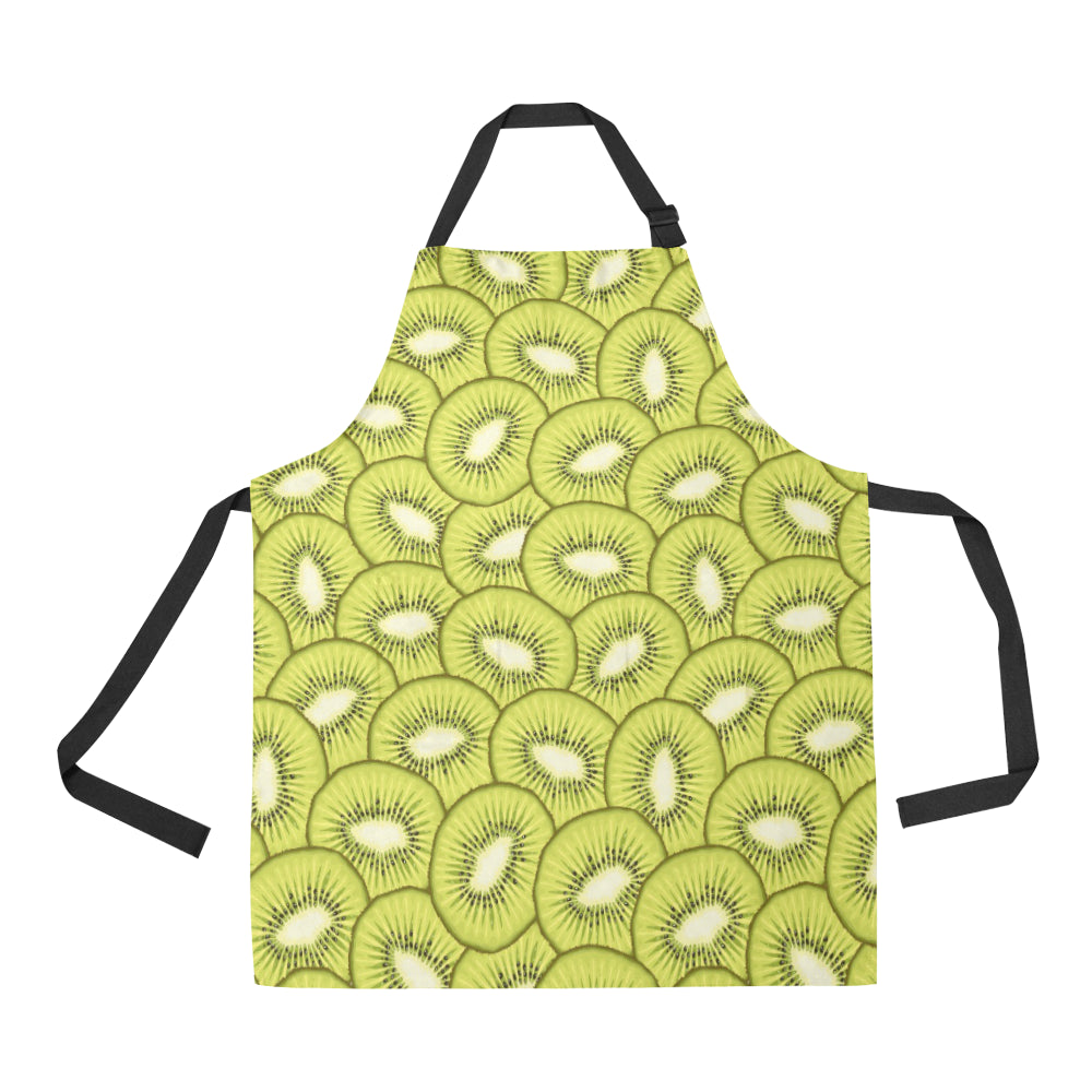 Kiwi Pattern Print Design KW07 Apron with Pocket