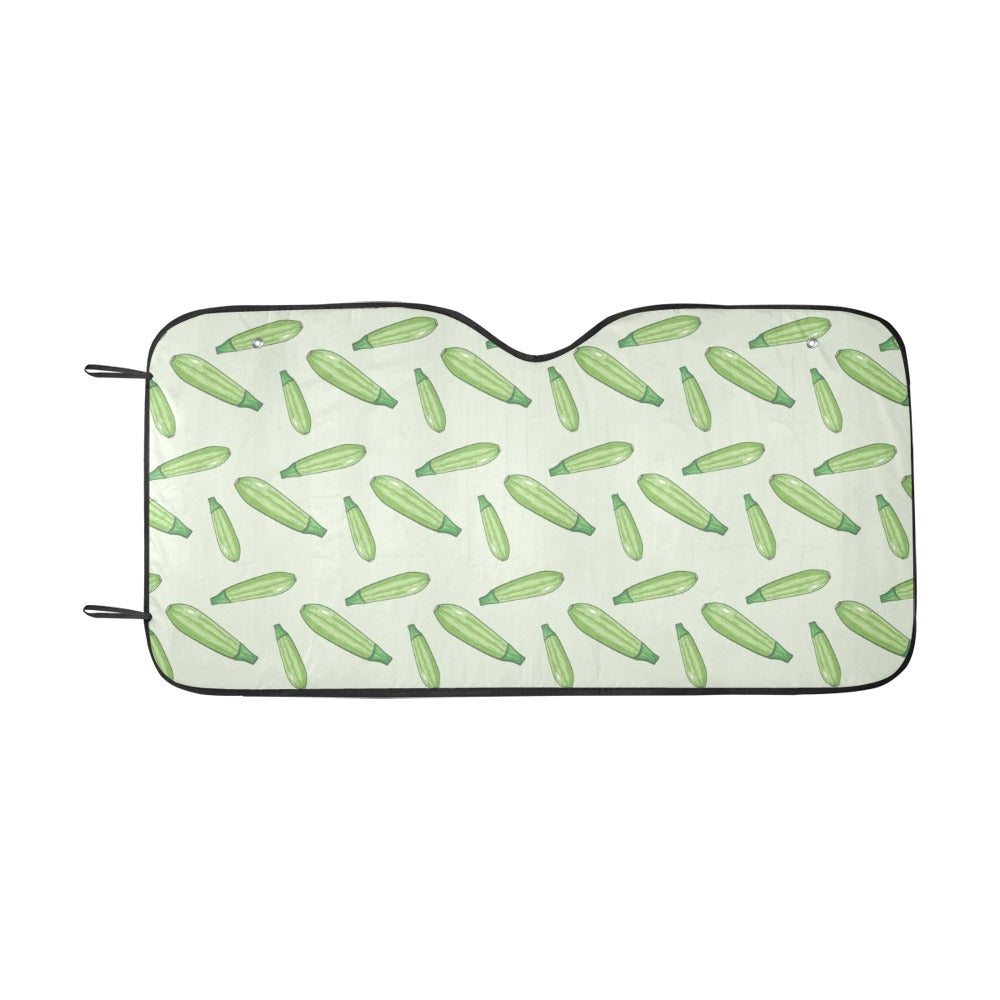 Zucchini Print Design LKS302 Car front Windshield Sun Shade