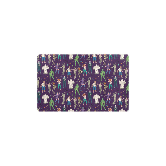 Creepy Zombie Print Design LKS302 Kitchen Mat