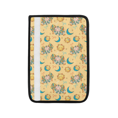 Aries Zodiac Pattern Print Design 03 Car Seat Belt Cover