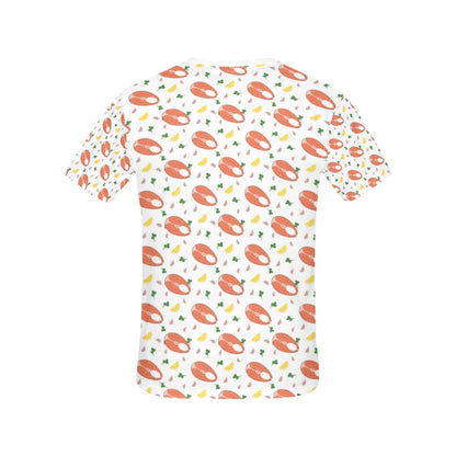 Salmon Steak Print Design LKS303 Women's  T-shirt
