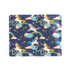 Unicorn Print Design LKS304 Men's ID Card Wallet