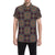 Medallion Pattern Print Design 03 Men's Short Sleeve Button Up Shirt