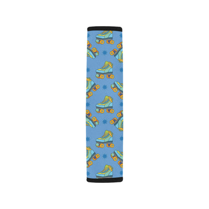 Roller skate Pattern Print Design A04 Car Seat Belt Cover