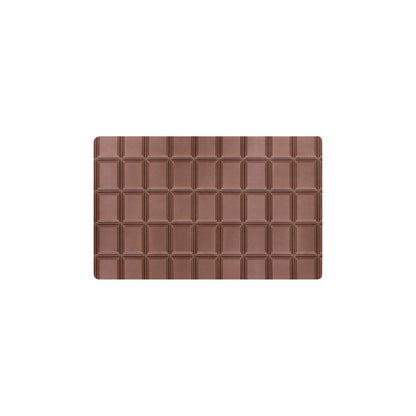 Chocolate Pattern Print Design 03 Kitchen Mat