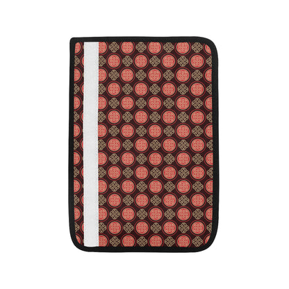 Celtic Pattern Print Design 02 Car Seat Belt Cover