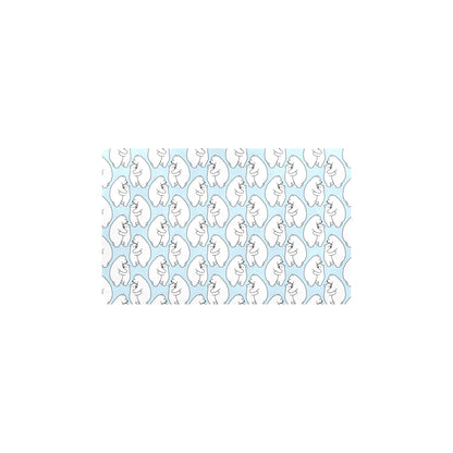 Polar Bear Pattern Print Design PB08 Kitchen Mat