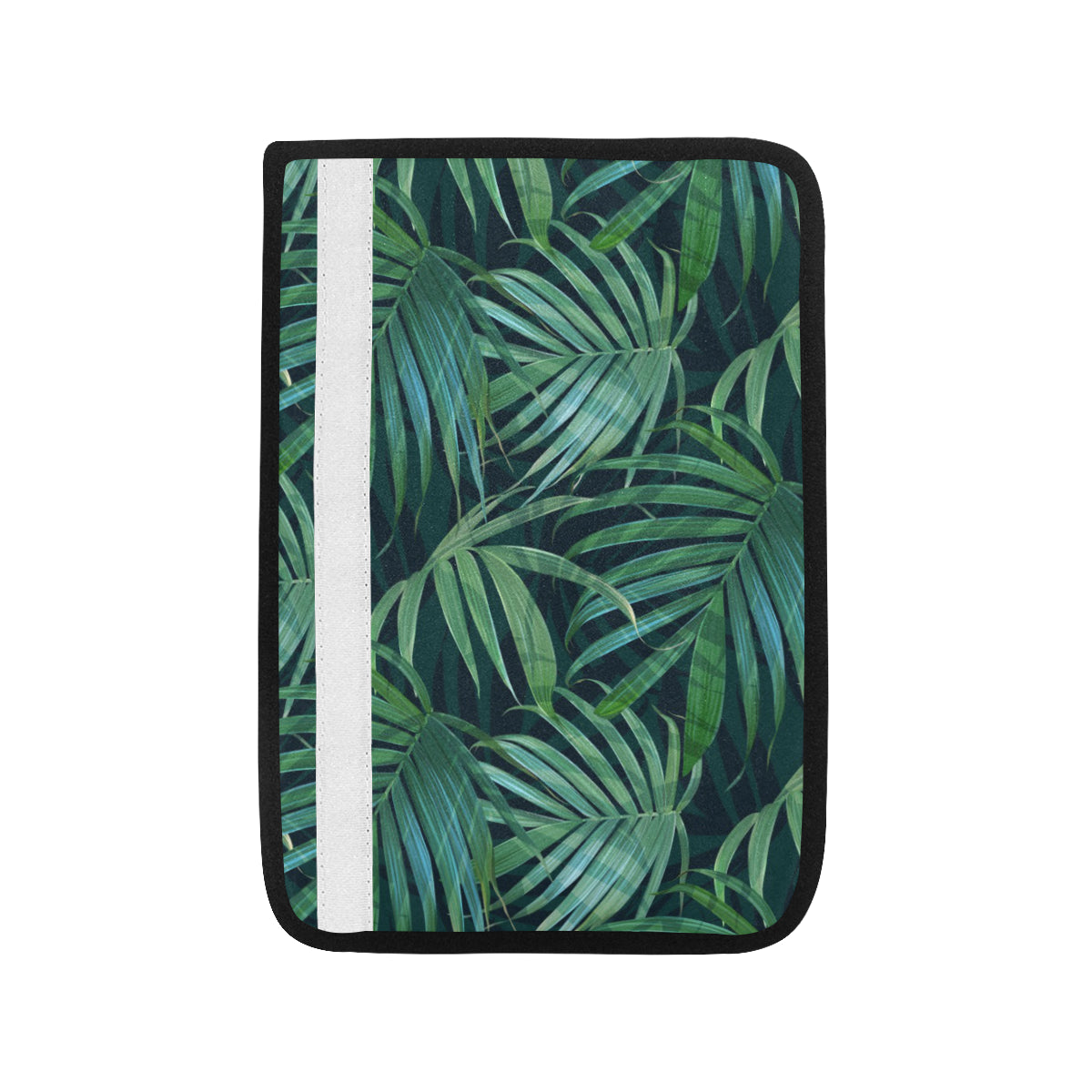 Tropical Flower Pattern Print Design TF011 Car Seat Belt Cover