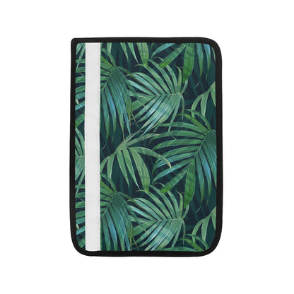 Tropical Flower Pattern Print Design TF011 Car Seat Belt Cover