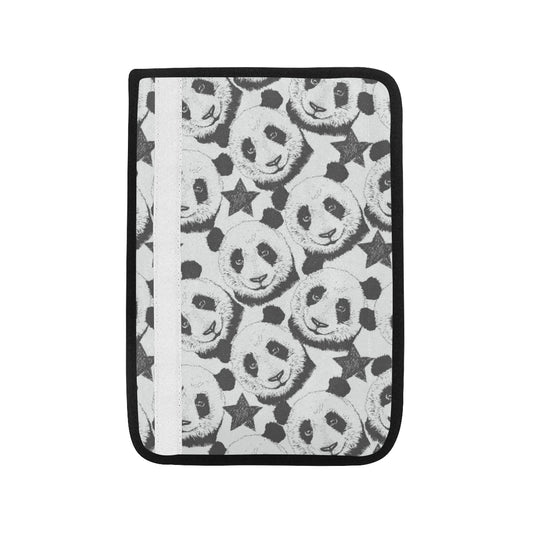 Panda Pattern Print Design A02 Car Seat Belt Cover