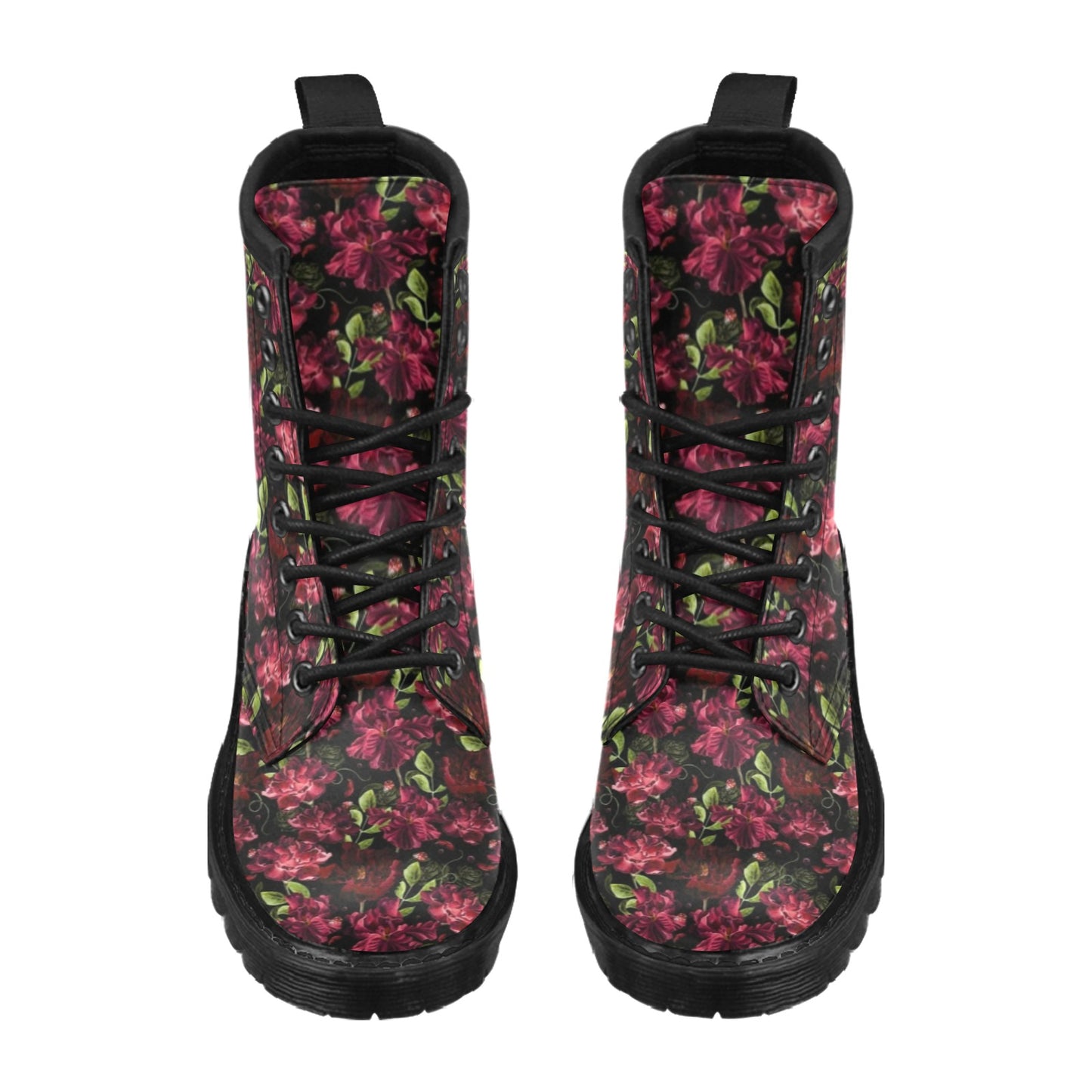 Iris Pattern Print Design IR03 Women's Boots