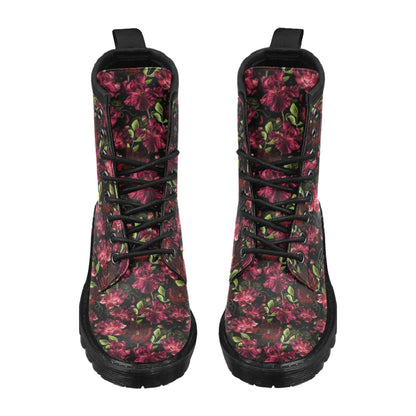 Iris Pattern Print Design IR03 Women's Boots