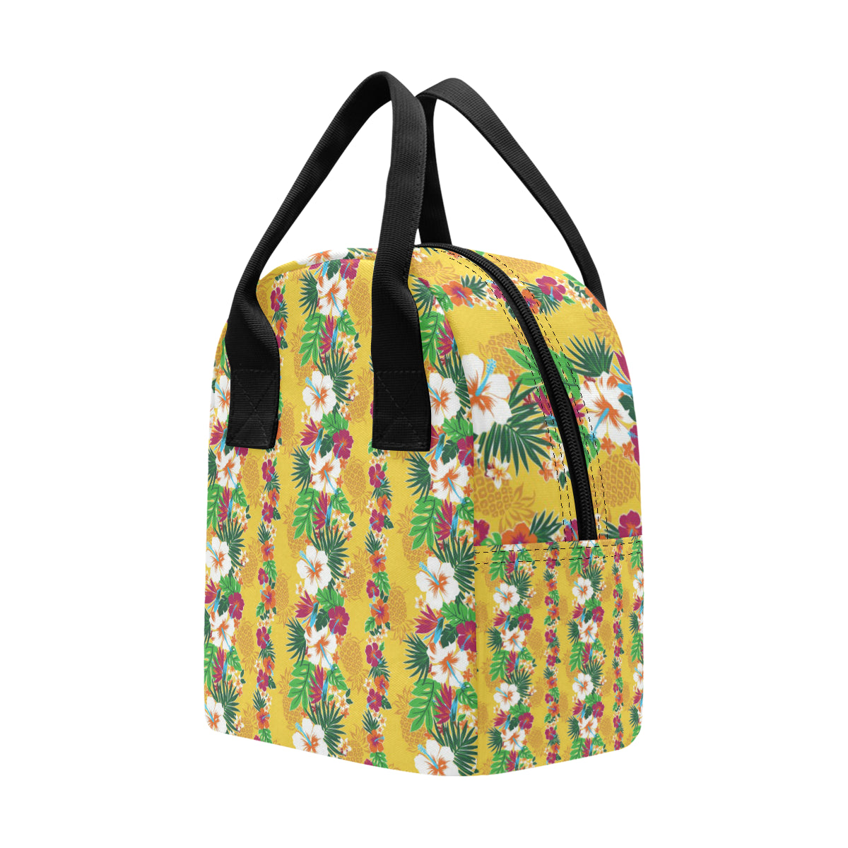 Hawaiian Themed Pattern Print Design H09 Insulated Lunch Bag
