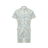 Daisy Pattern Print Design DS012 Men's Romper