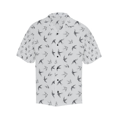 Swallow Bird Pattern Print Design 04 Men's Hawaiian Shirt