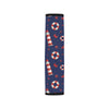 Nautical Pattern Print Design A03 Car Seat Belt Cover