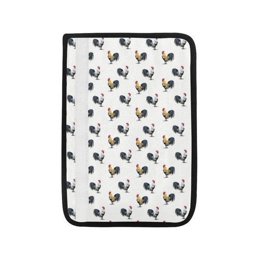 Chicken Pattern Print Design 02 Car Seat Belt Cover