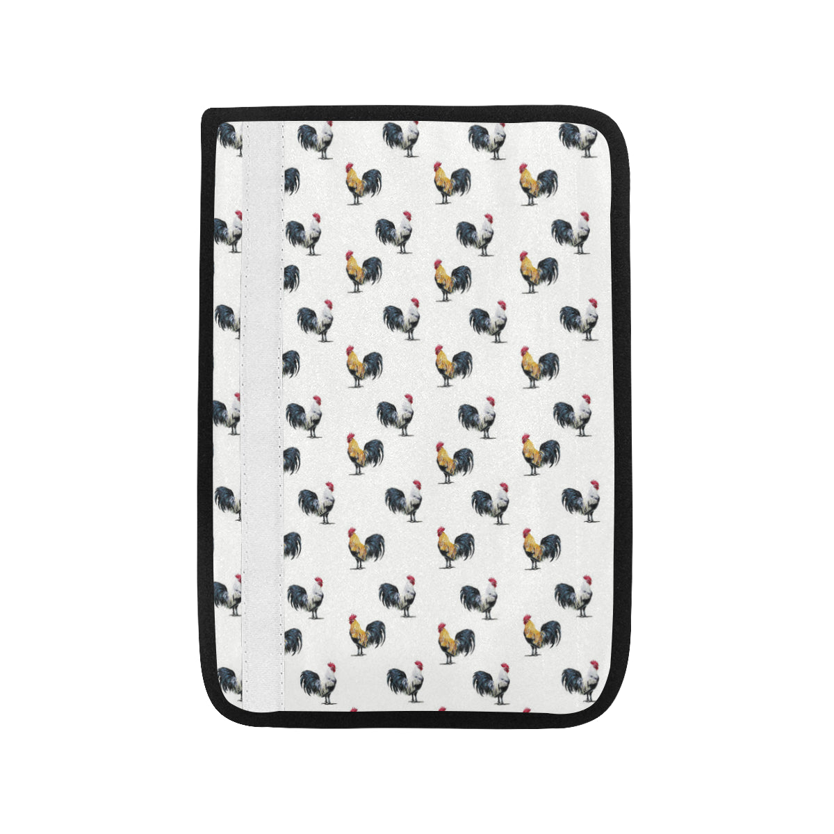 Chicken Pattern Print Design 02 Car Seat Belt Cover