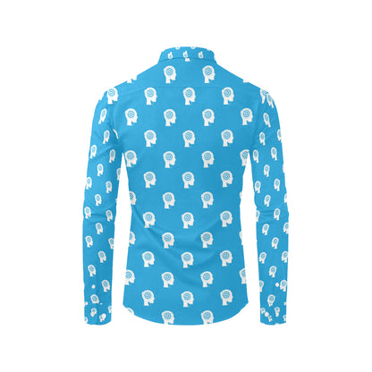 Psychology Pattern Print Design A03 Men's Long Sleeve Shirt