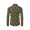 Anchor Gold Pattern Men's Long Sleeve Shirt