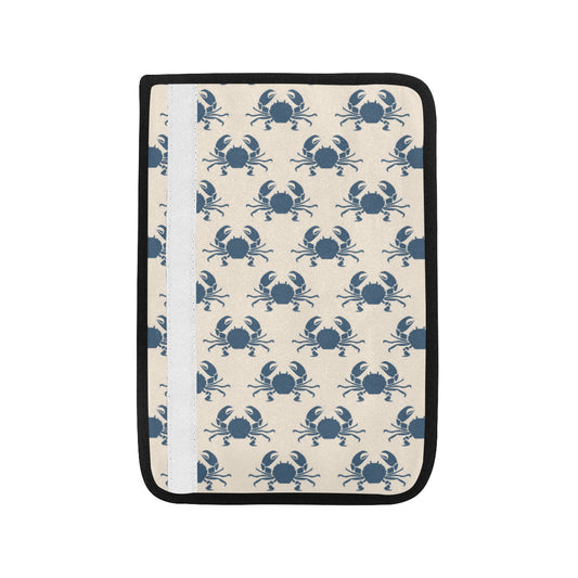 Crab Pattern Print Design 02 Car Seat Belt Cover