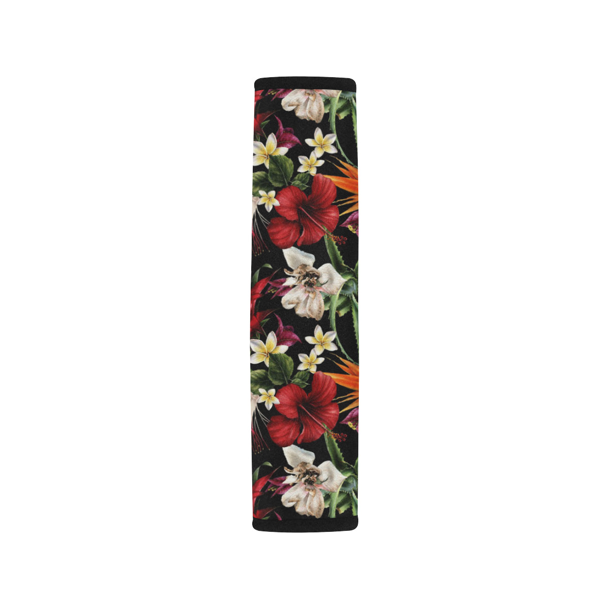 Summer Floral Pattern Print Design SF03 Car Seat Belt Cover