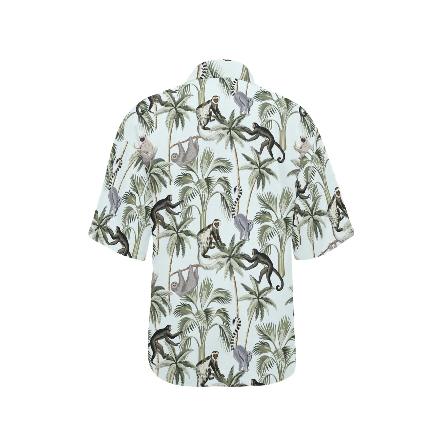 Rainforest Pattern Print Design RF04 Women's Hawaiian Shirt
