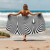 Vortex Print Design LKS303 Beach Towel 32" x 71"