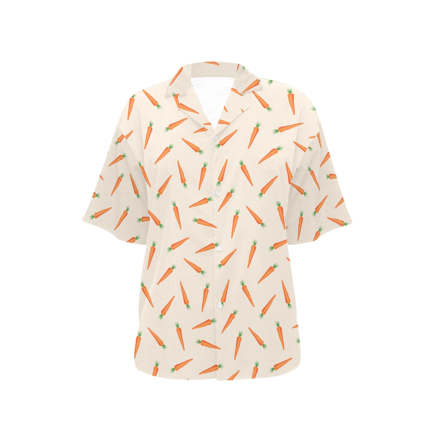 Carrot Pattern Print Design 07 Women's Hawaiian Shirt