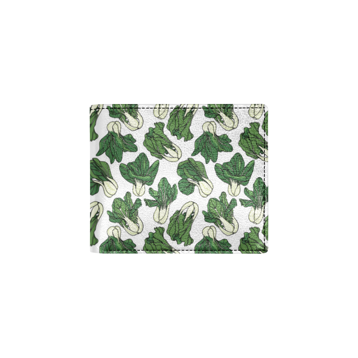 Bok Choy Pattern Print Design 02 Men's ID Card Wallet