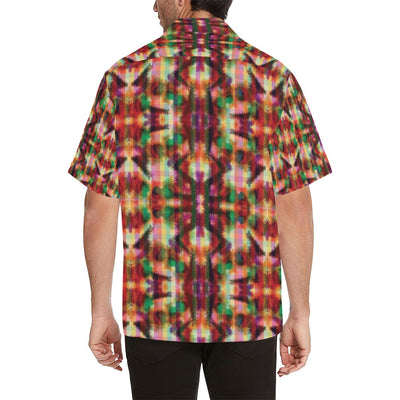 Tie Dye Print Design LKS301 Men's Hawaiian Shirt