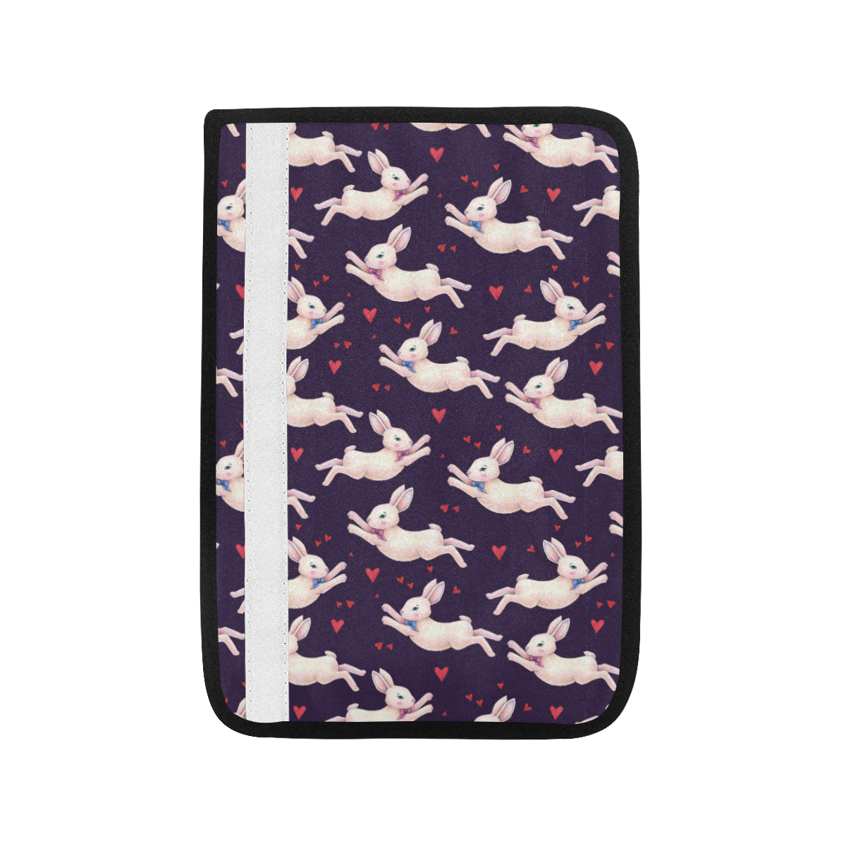Rabbit Pattern Print Design RB016 Car Seat Belt Cover