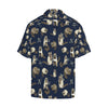 Raccoon Pattern Print Design A06 Men's Hawaiian Shirt