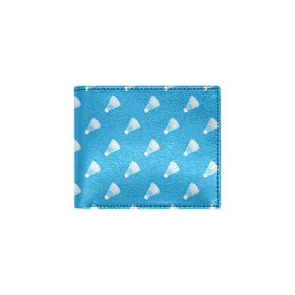 Badminton Ball Pattern Print Design 08 Men's ID Card Wallet