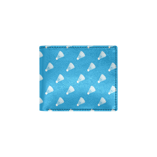 Badminton Ball Pattern Print Design 08 Men's ID Card Wallet