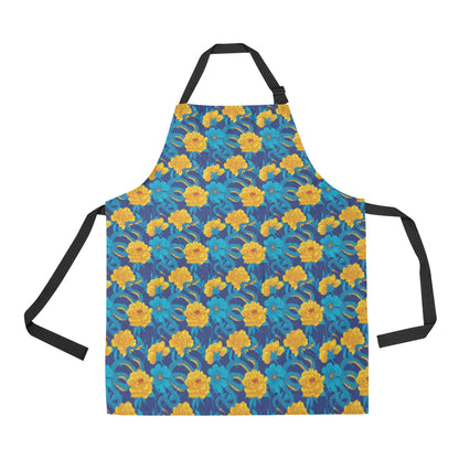 Boa Pattern Print Design 01 Apron with Pocket
