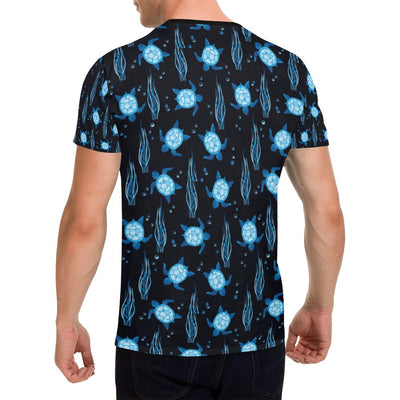 Sea Turtle Print Design LKS3013 Men's All Over Print T-shirt