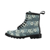 Flower Hawaiian Hibiscus Style Print Pattern Women's Boots