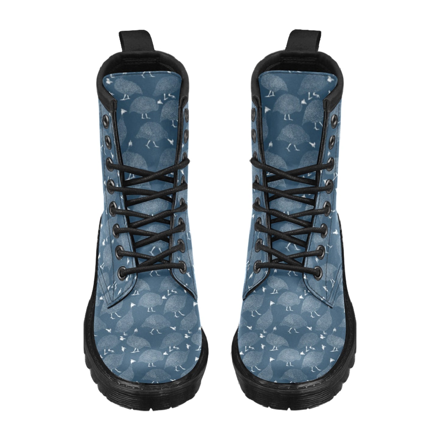 Guinea Fowl Print Design LKS401 Women's Boots