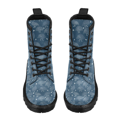 Guinea Fowl Print Design LKS401 Women's Boots