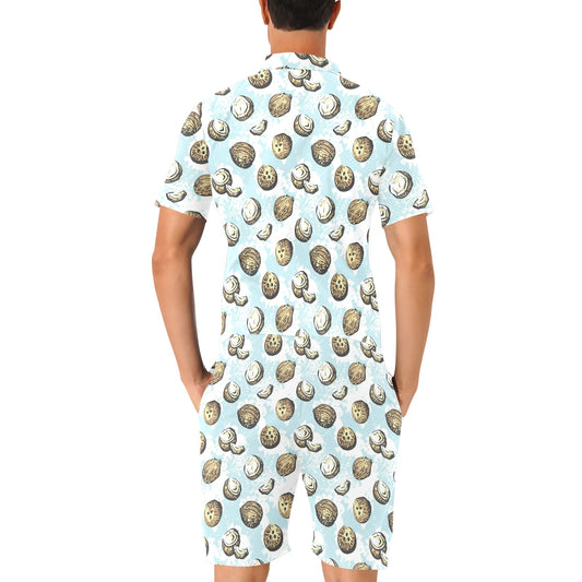 Coconut Pattern Print Design CN01 Men's Romper