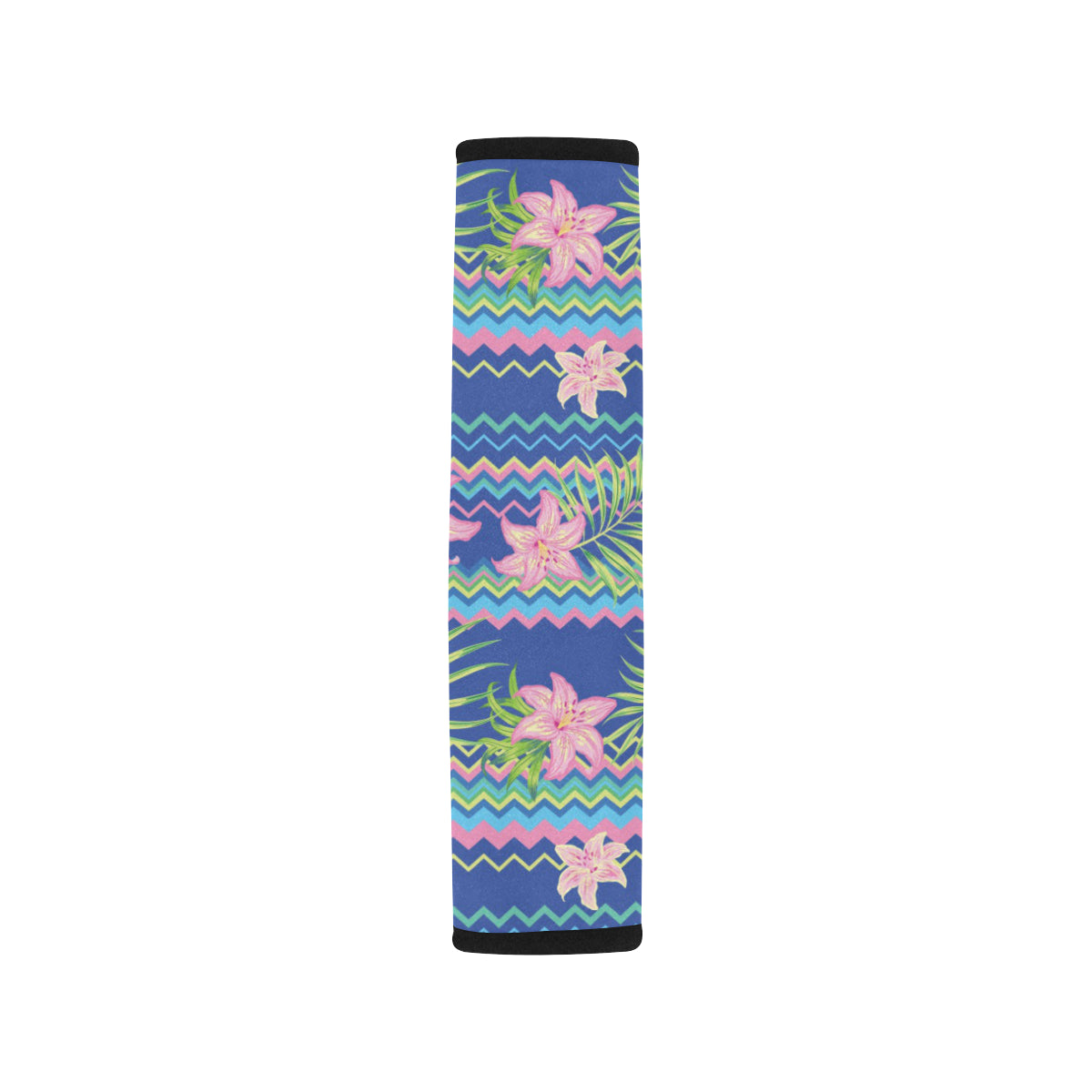 Lily Pattern Print Design LY015 Car Seat Belt Cover