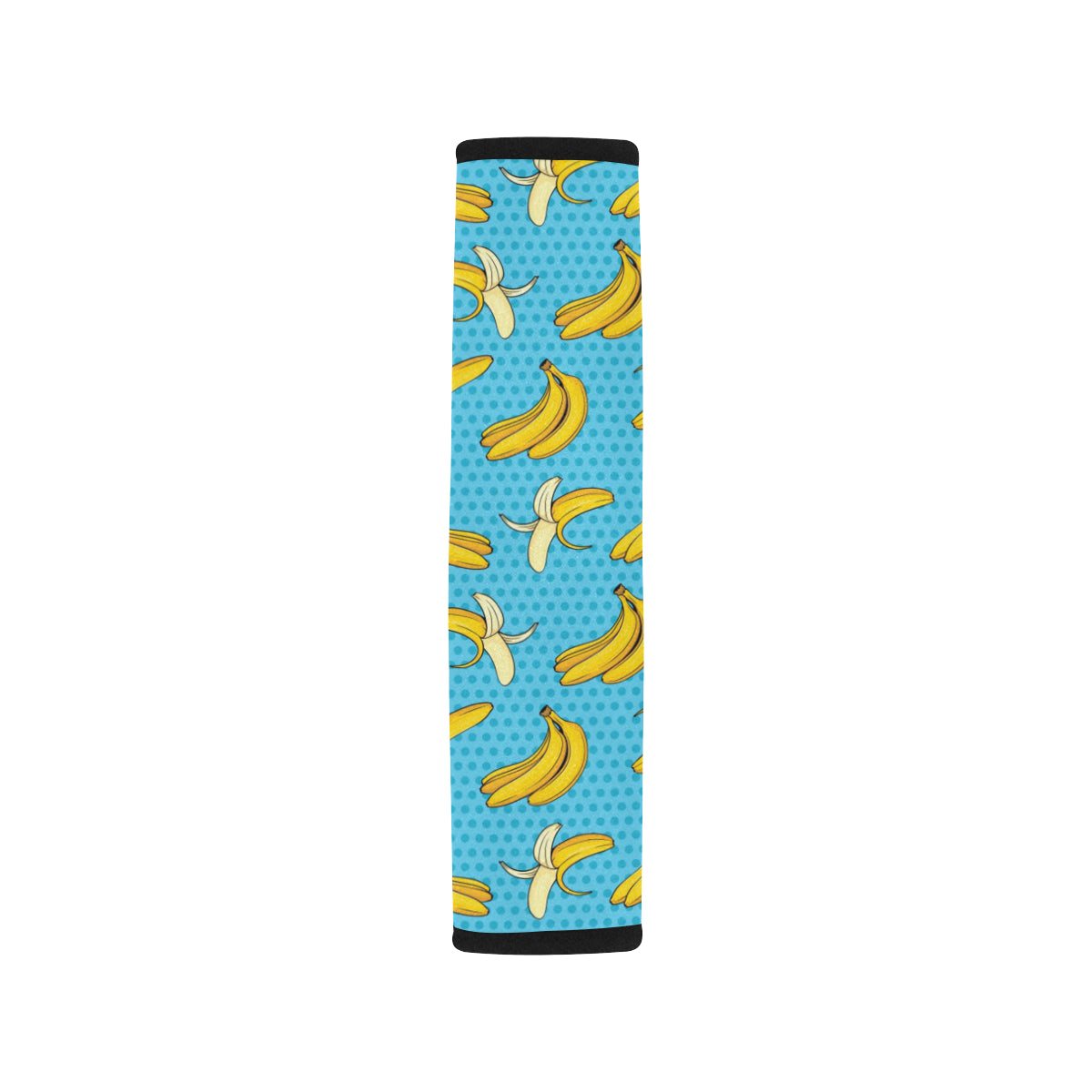 Banana Pattern Print Design BA08 Car Seat Belt Cover
